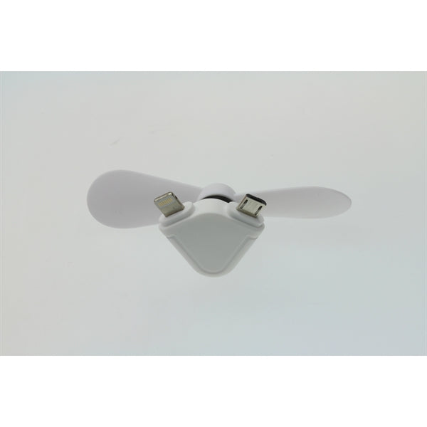 Mini USB Fan with Lightning and Micro