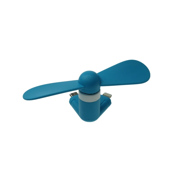 Mini USB Fan with Lightning and Micro