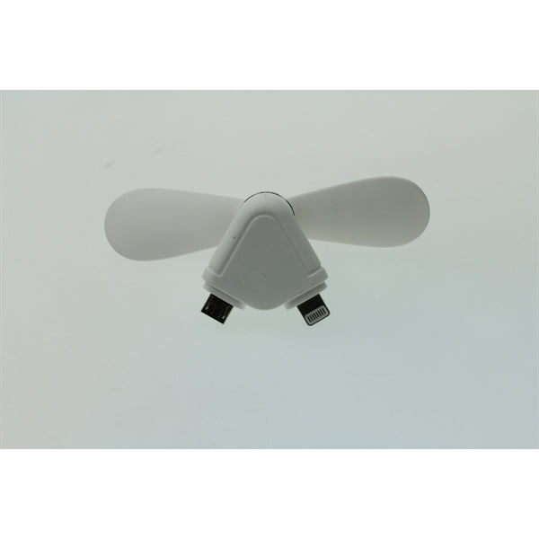 Mini USB Fan with Lightning and Micro