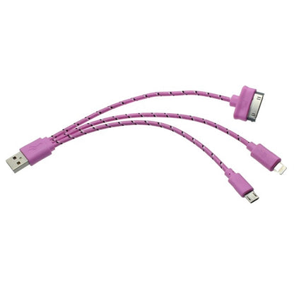 Trio USB Charging Cable for iPhone