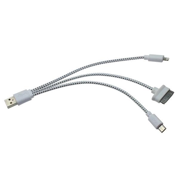 Trio USB Charging Cable for iPhone
