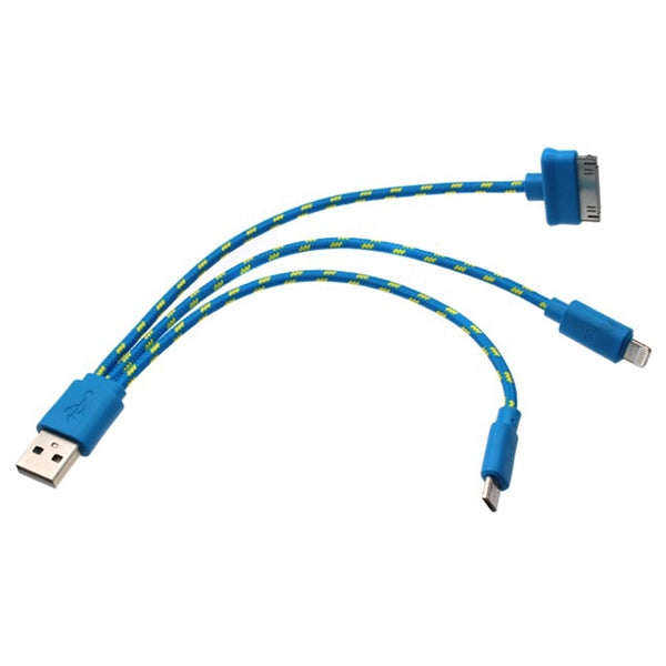 Trio USB Charging Cable for iPhone