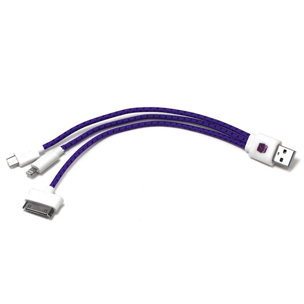 Trio USB Charging Cable for iPhone