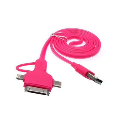 iPhone 4, 5, 6, 6S, Android and Type-C 4 in one cable