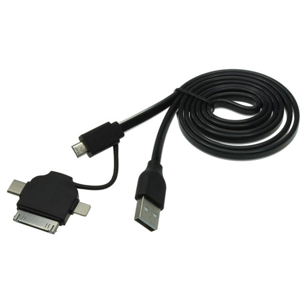 iPhone 4, 5, 6, 6S, Android and Type-C 4 in one cable