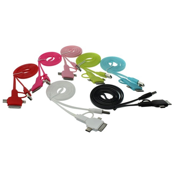 iPhone 4, 5, 6, 6S, Android and Type-C 4 in one cable