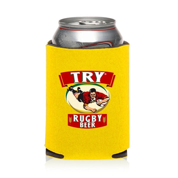 Full Color Budget Collapsible Can Coolers