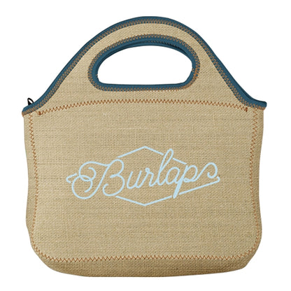 Gran Klutch Burlap Neoprene Lunch Bag