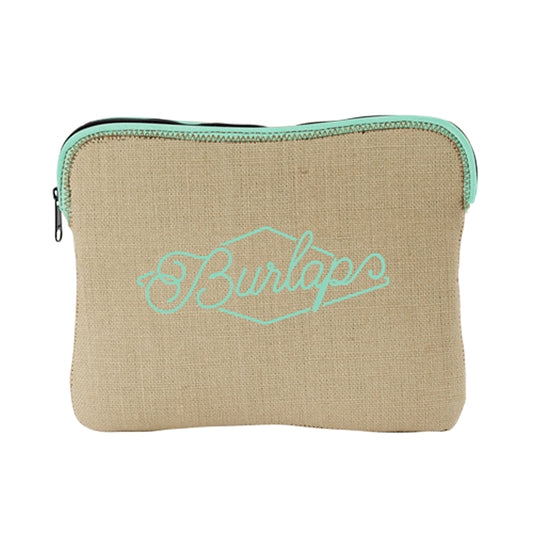 Burlap-Neoprene Kappotto for ipad