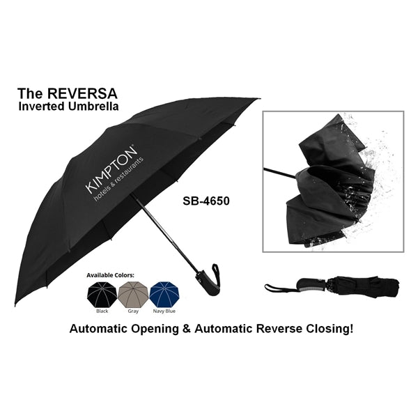 The Reversa Inverted Umbrella - Auto-Open, Reverse Closing
