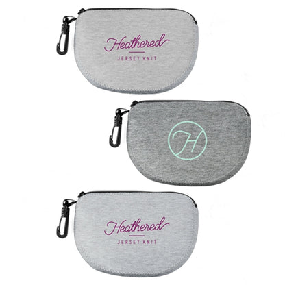 U-BAG HEATHERED JERSEY KNIT NEOPRENE UTILITY BAG