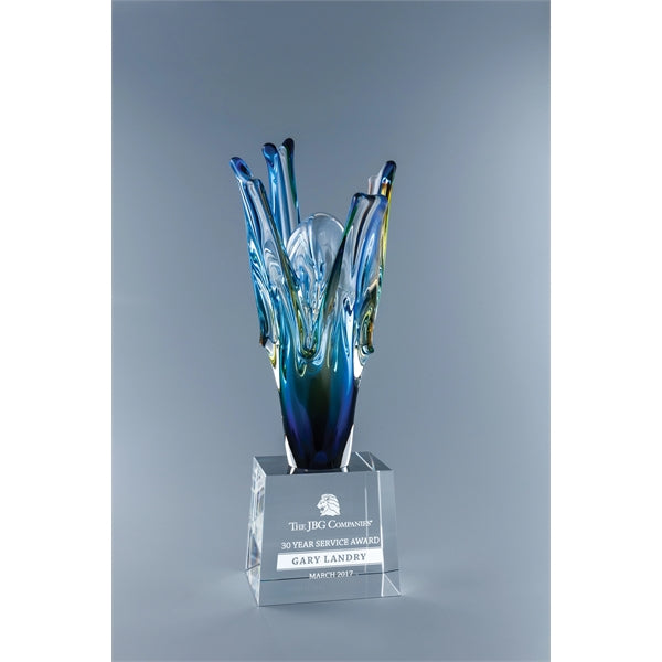 Euphoria Art Glass Crystal Award