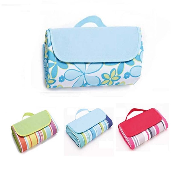 Roll-Up Easy Storage Picnic Blankets
