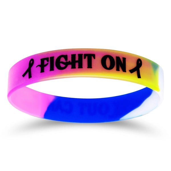 Custom Printed Silicone Bracelets