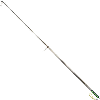 Handheld Telescopic Flagpole - Green Handle