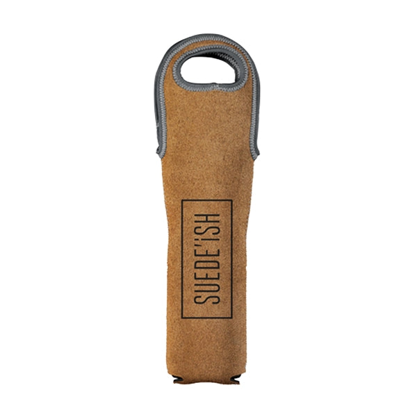 Wine Tote-Suede-ish Neoprene Single