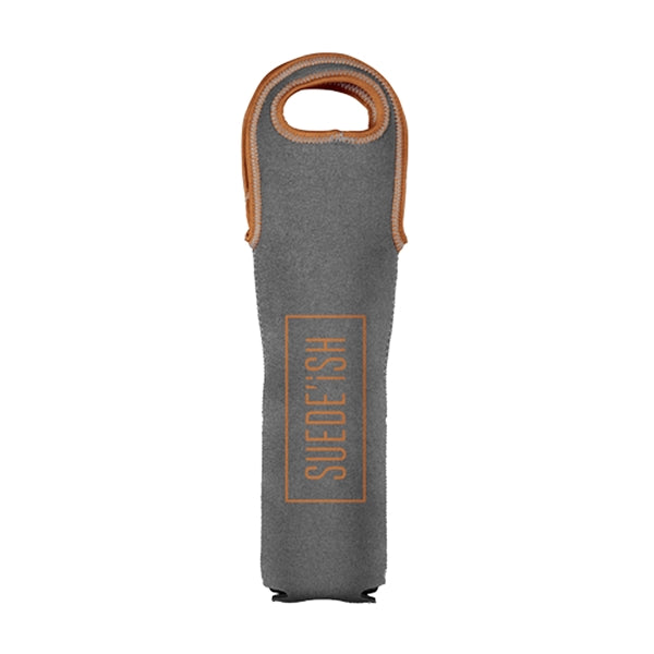Wine Tote-Suede-ish Neoprene Single