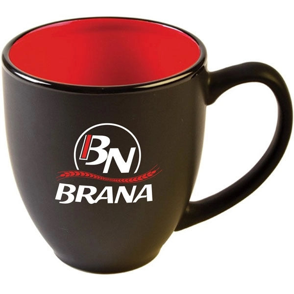 15 oz. Two Tone Matted Bistro Mug