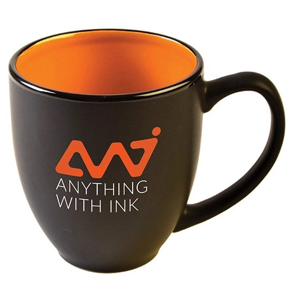 15 oz. Two Tone Matted Bistro Mug