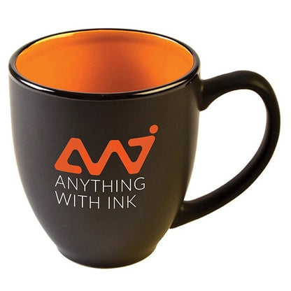 15 oz. Two Tone Matted Bistro Mug