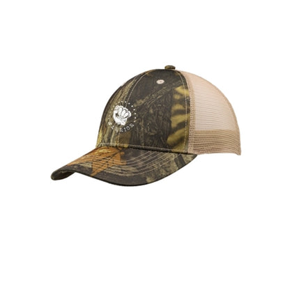 Woodland Camo Mesh Trucker Hat