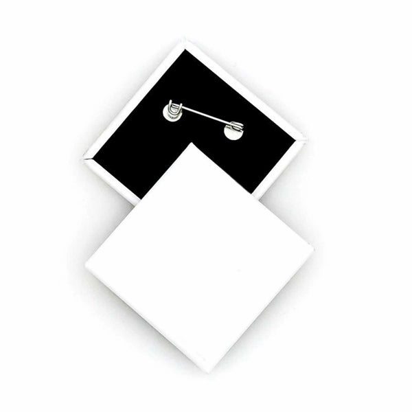 2.5" x 2.5" Diamond Custom Buttons