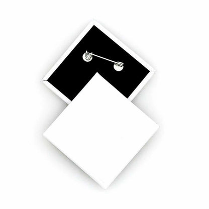 2.5" x 2.5" Diamond Custom Buttons