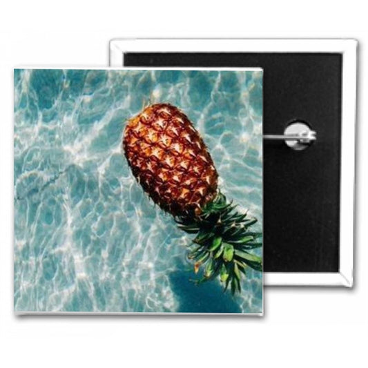 1.5" x 1.5" Inch Square Custom Buttons- 72 HR Rush Delivery!