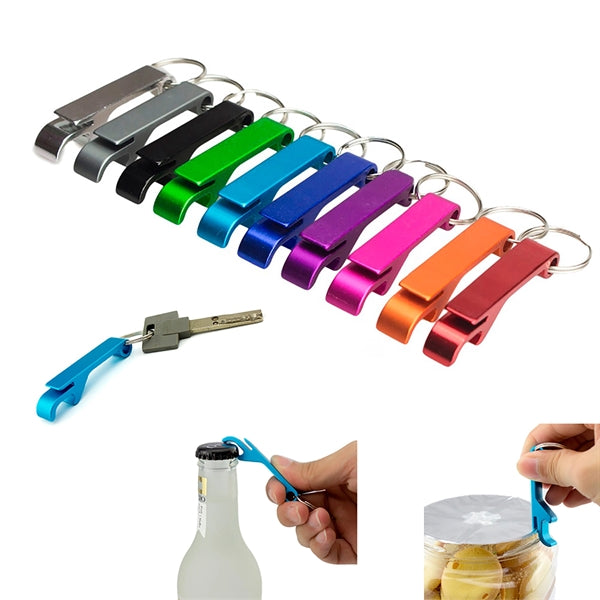 Personalized Logo  Bottle Opener with key Ring