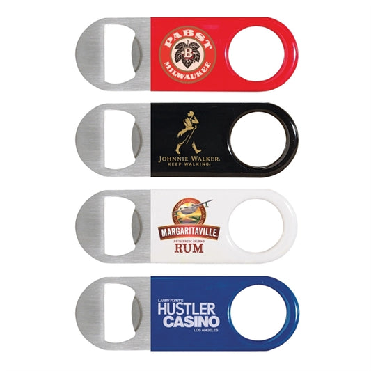 Short Paddle Vinyl Wrapped Bottle Opener