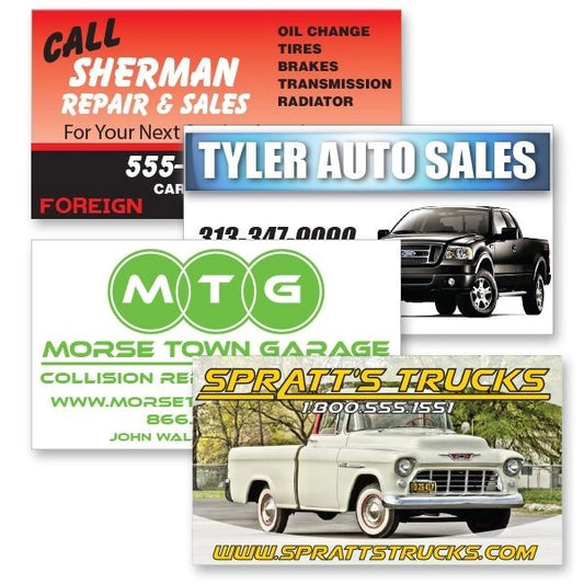 Low Mimimum Custom Shaped - 30 mil Thick Outdoor/ Car Magnet