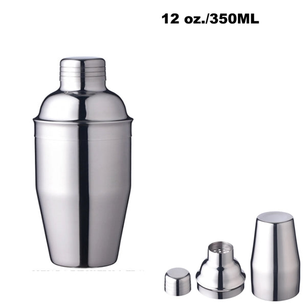 12 oz./350 ML Stainless Steel Cocktail Shaker