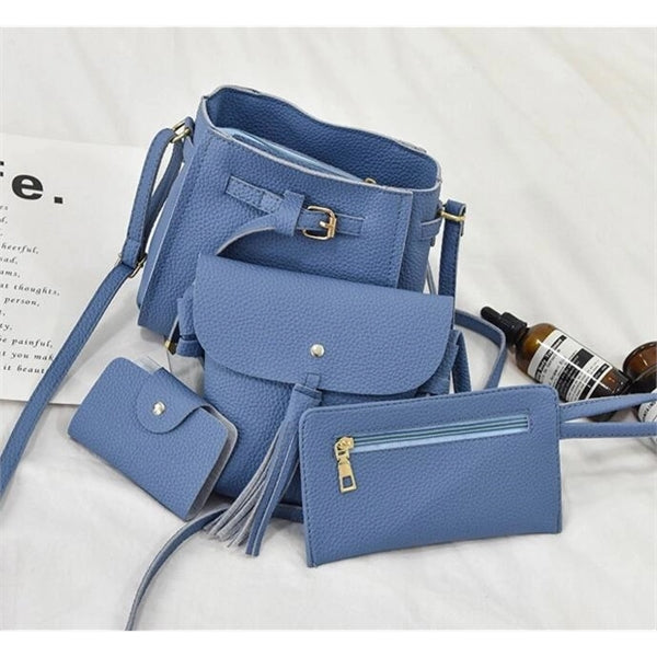Ladies 4-Piece Set Handbag
