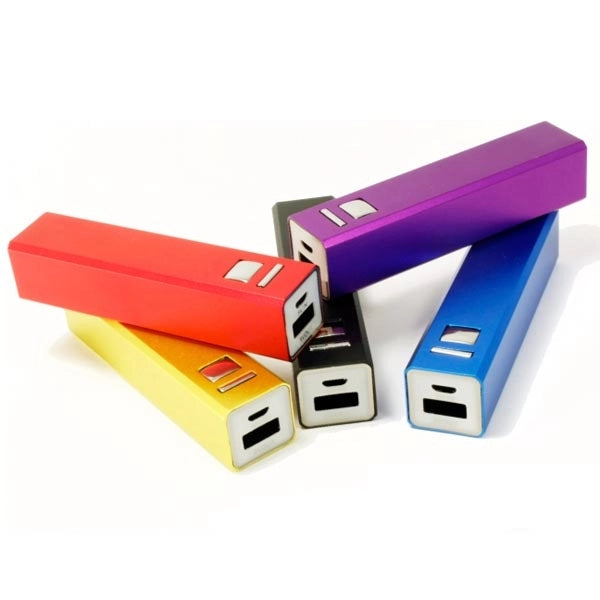 Aluminum power bank 2600 mAH