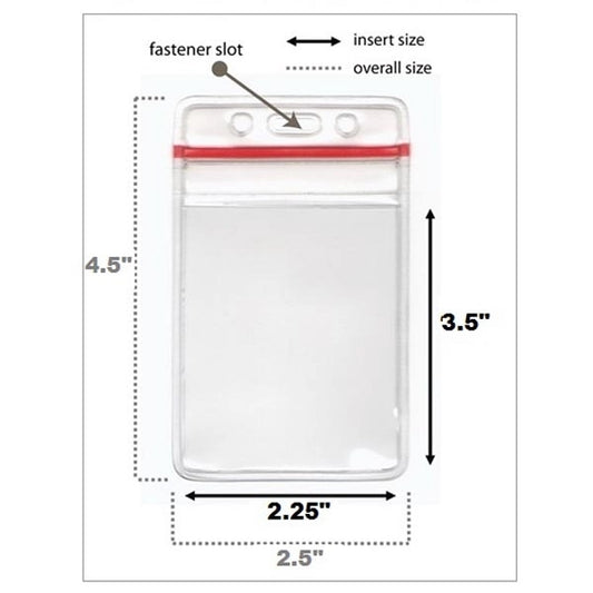 Badge Holder Vertical