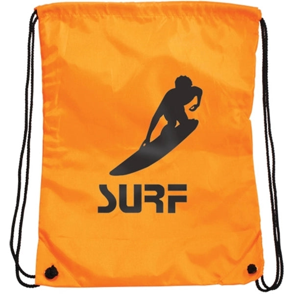 Nylon Drawstring Backpack