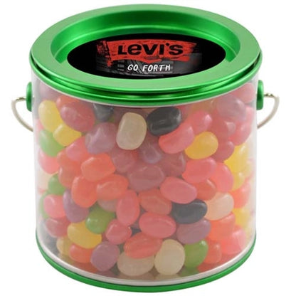 Tin Pail with Jelly Beans