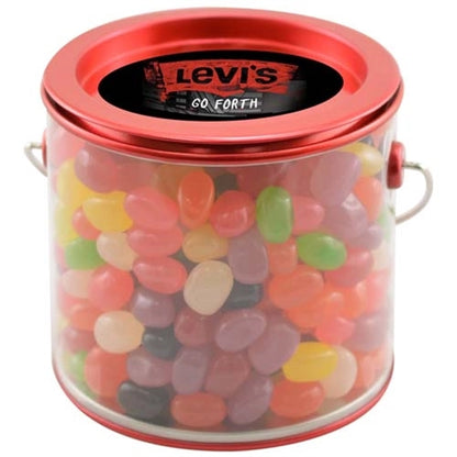 Tin Pail with Jelly Beans