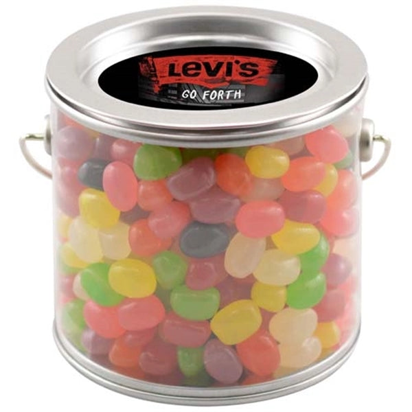 Tin Pail with Jelly Beans