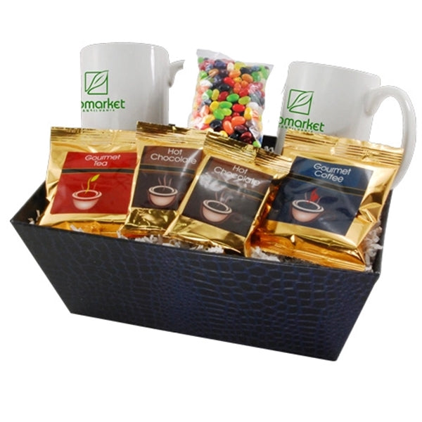 Tray with Mugs and Jelly Bellies