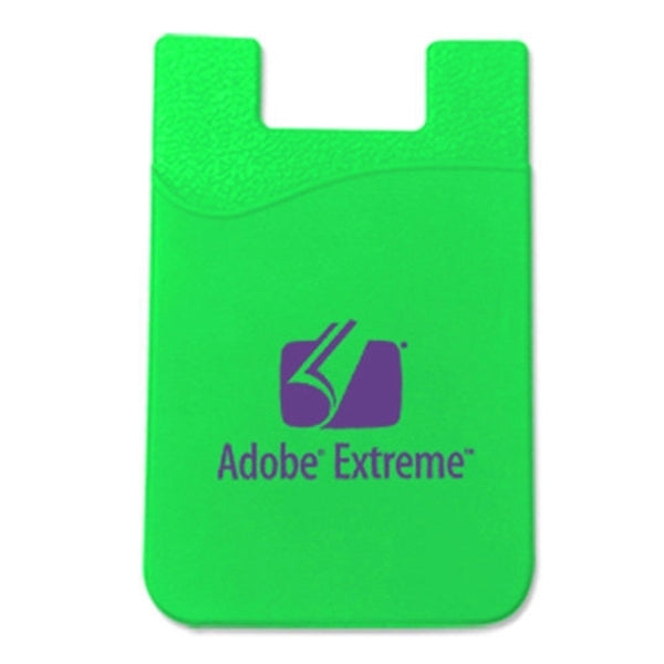 Silicone Smartphone wallet with custom billboard