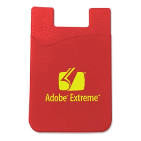 Silicone Smartphone wallet with custom billboard