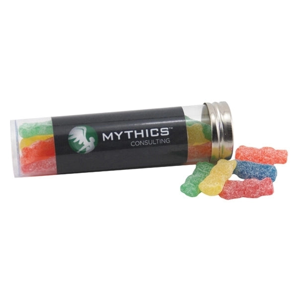 Sour Kids in a 5 " Plastic Tube with Metal Cap
