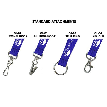 3/4" Polyester Lanyard