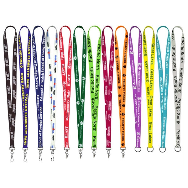 1" Polyester Lanyard