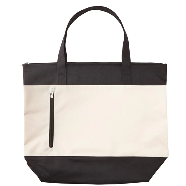 Zippered Beach Tote Bag
