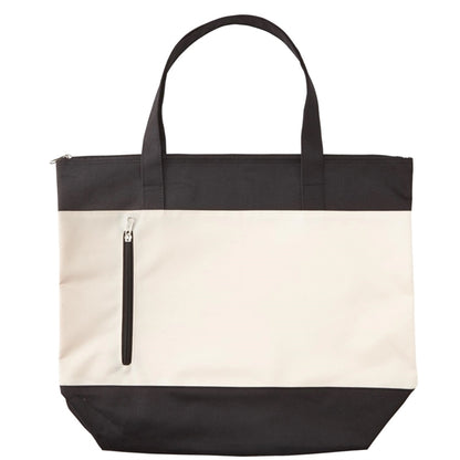 Zippered Beach Tote Bag