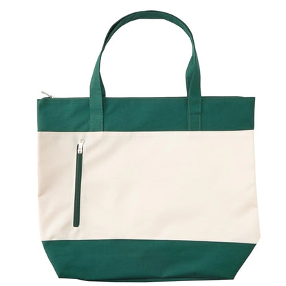 Zippered Beach Tote Bag