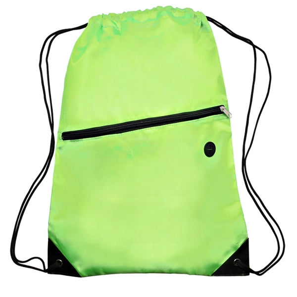 Drawstring Backpacks With Pocket