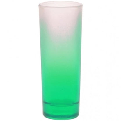 2 oz. Tall Shot Glasses - Colored & Frosted